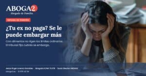 Aboga2 - Abogado de familia para impagos de pensión y embargos.