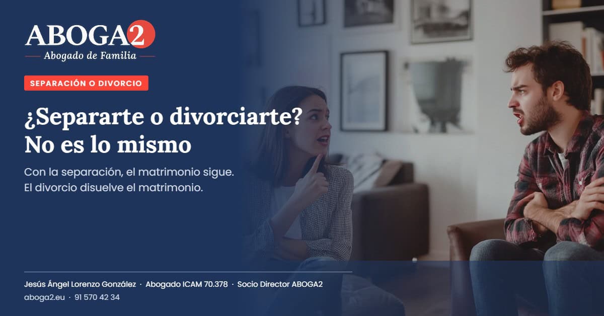 Aboga2 abogado de familia en sitio web eslogan separación o divorcio.