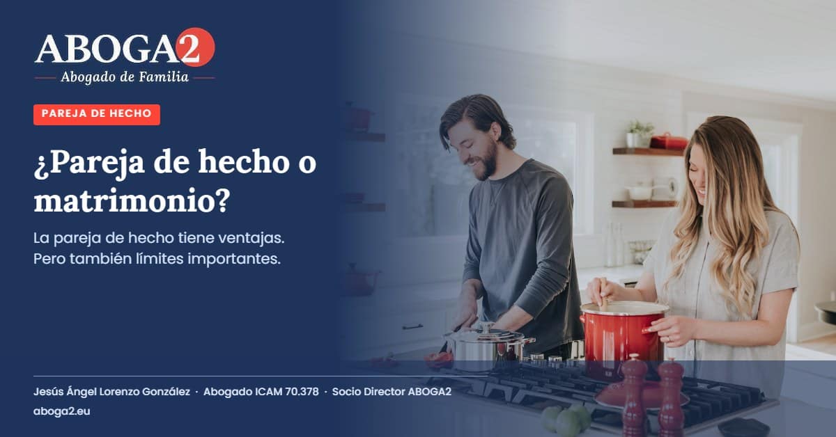Pareja cocinando en casa: ventajas e inconvenientes de la pareja de hecho